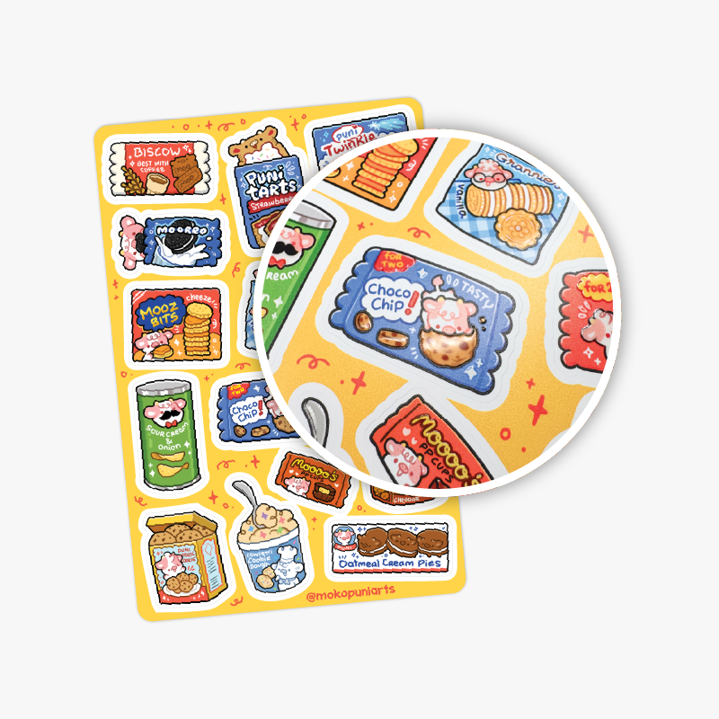 Embossed Sticker Sheets