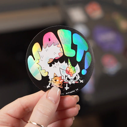 Holographic Stickers