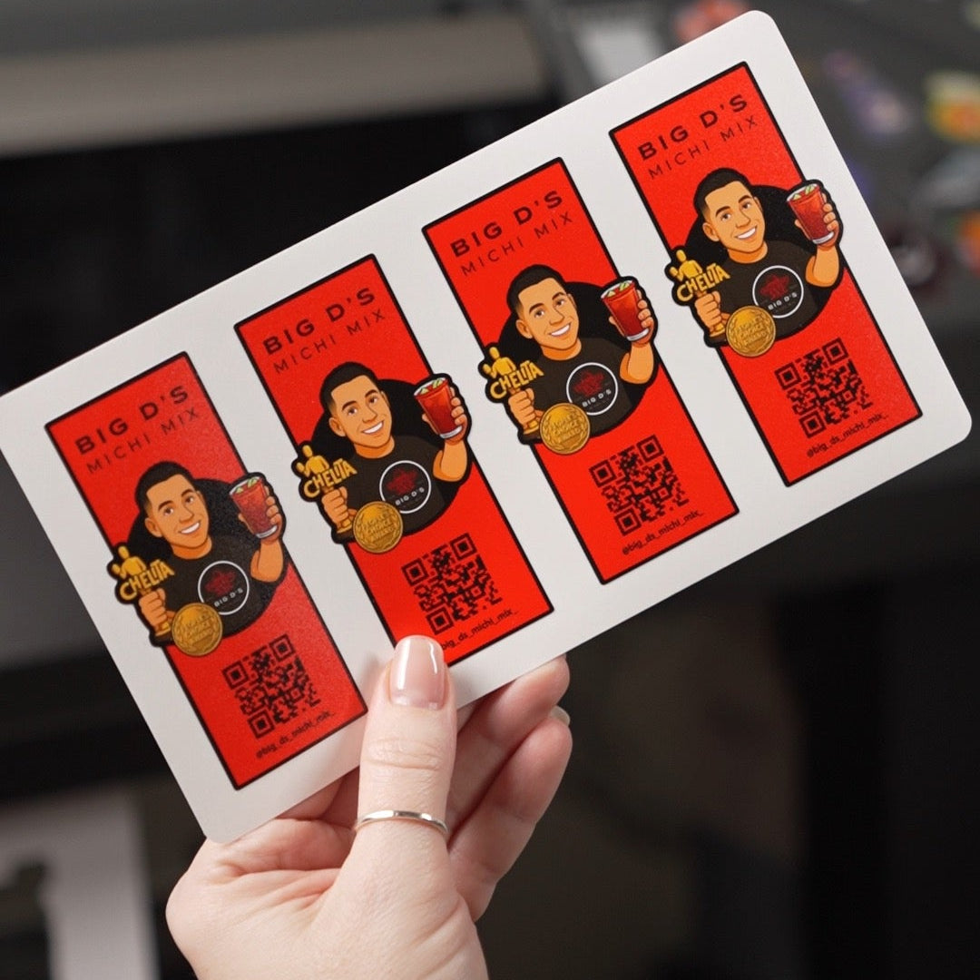 Die Cut Sheet Labels