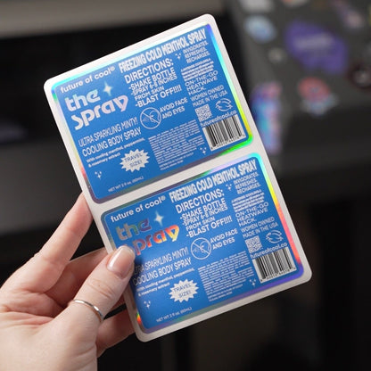 Label Halos Holographic Labels – KeenSlaps