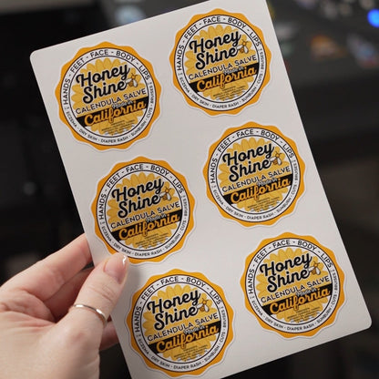 Die Cut Sheet Labels