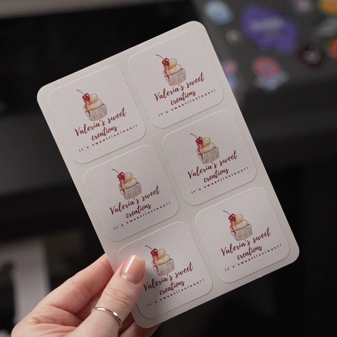 Rectangle Sheet Labels