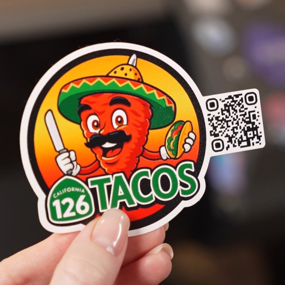 QR Code Stickers